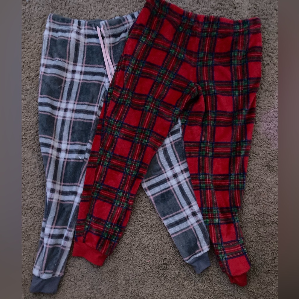 2 Peice Joyspun flannel Christmas pj pant set